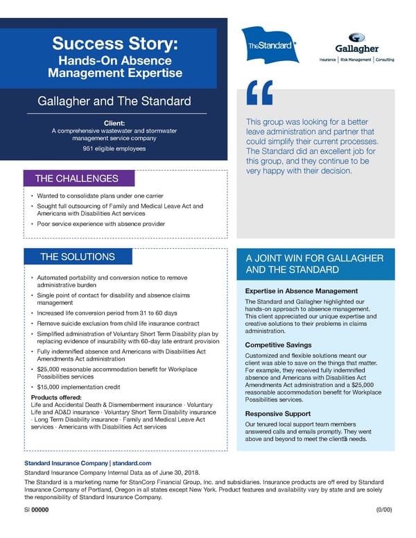 Case Study 6Hands On Absence Management ExpertiseInternal Review - Page 1