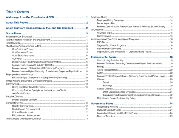 Environmental, Social and Governance Report - Page 2