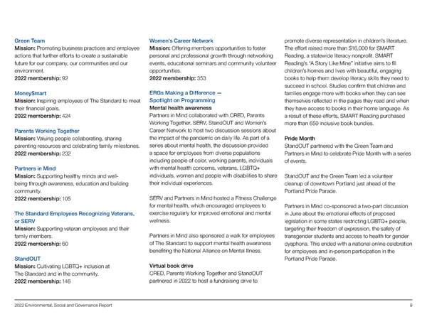 Environmental, Social and Governance Report - Page 11