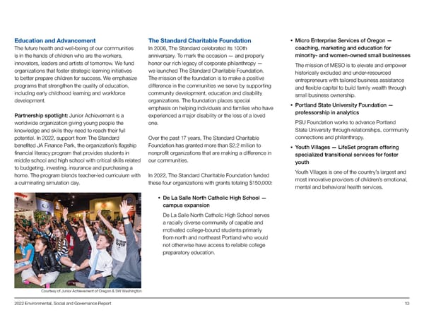 Environmental, Social and Governance Report - Page 15