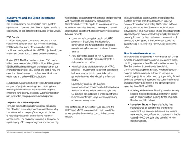 Environmental, Social and Governance Report - Page 18