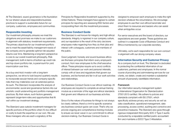 Environmental, Social and Governance Report - Page 26